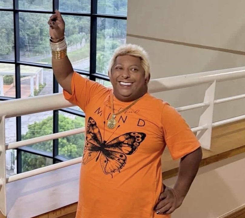 Patixa Teló vestido laranja